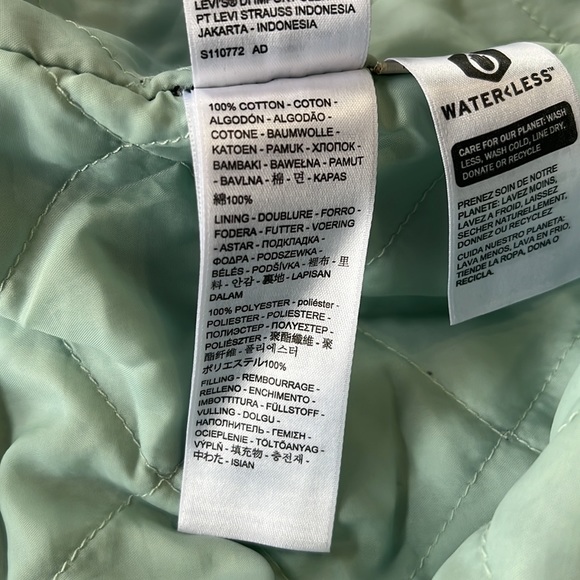 Levi's Loose Fit Trucker Jean Jacket in Black L and XL - Picture 8 of 9